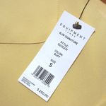 Equipment NWT Slim Signature in Buff Washed Silk Button Down Shirt S $250 Photo 2