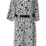 Black and White Polka Dot Dress Size 16 Photo 0