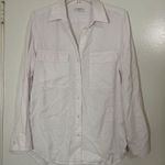 Aritzia babaton light pink button down utility blouse top size Small Photo 0