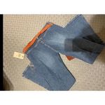 ABS Allen Schwartz Y2k Allen By ABS Jeans Nwt denim vintage with belt boho flare stretch fall vtg Photo 3