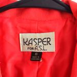 Kasper For ASL Double Breasted Jacket Dress Red Size 8 Photo 4