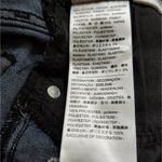 Levi's 721 Embroidered Skinny Jeans Black White Floral Skinny Slim Fit 26 Photo 10