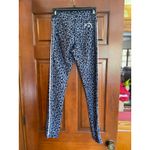 The Upside animal print racing stripe leggings size 6 Blue Photo 5