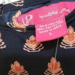 Ultra Pink  Black and Orange Patterned Dress Photo 5