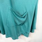 LOGO By Lori Goldstein LOGO Lori Goldstein Plus Size 3X Tunic Top Teal Blue Short Sleeve Pockets 614 Photo 4
