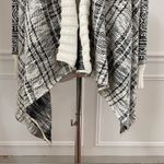 Anthropologie  Tiny Black Cream Southwestern Pattern Waterfall Open Cardigan XS Photo 5