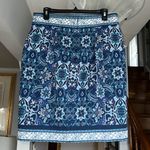 Loft Floral Pencil Skirt Sz 10 Photo 3