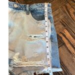 Vervet Color block Denim Cut Off Jean Shorts Women Large Fringe Western Summer Photo 6