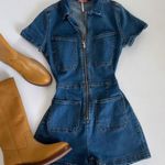 Free People  denim romper  Photo 0