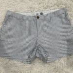 Old Navy  Striped Shorts Casual‎ Everyday Blue White Size 8 Photo 0