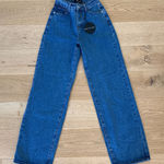 White Fox Boutique White Fox Jeans High waist Wide Leg Bring The Style Size XS Blue Photo 0