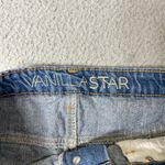 Vanilla Star Jeans Denim Skirt Womens Juniors 9/10 Blue‎ Distressed High-Low Vanilla Star Jean Photo 2