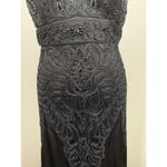 Sue Wong Vtg Nocturne Womens Black Beaded Babydoll Maxi Dress 4 Whimsigoth Y2k Photo 3