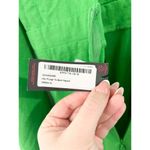 Misspap NEW  Plunge Front Romper 6 Green Tie Back Playsuit Linen Look Glam Photo 8