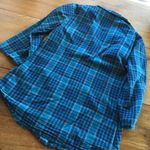 L.e.i. Plaid button up top with ruffles XL (juniors) Photo 1