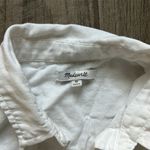 Madewell  button front tie top Photo 1