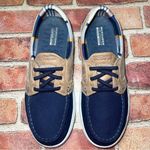 Skechers Pre-Owned  On The Go Walk Lite Navy Blue Boat Shoes Loafers Size 9 Photo 1