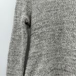 Madewell  Gray Cloud Clover Knit‎ Long Sleeve Pullover Sweater Size S Photo 4
