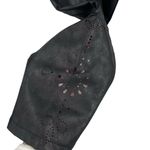 Desigual  Black Legging Leather Detail Cutouts US Small New Photo 2