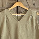 NWT Manta Del Lago Women's Sleeveless Top Khaki Size M Casual Boho Tan Size M Photo 1