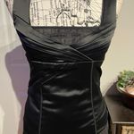 Bebe Vintage y2k Paneled Satin Bondage Bandeau Corset Vest Square neck Top tank blouse cami fit bodice rave whimsgot Photo 1