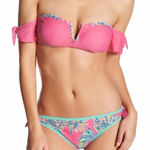 Ymi ‎Bright Colorful Off Shoulder Bikini Photo 0