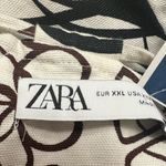 ZARA  Black, Brown Silver, Cooper, Blue and White Patterned Mini Dress Photo 1