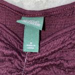 Wild Fable Purple Ribbed Tank Top (cropped fit) Photo 4