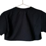Boy London Performance Mesh Unisex Black Crop Top Size Medium M Photo 1