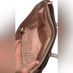 Tory Burch Rose Gold metallic ROBINSON Tote Bag Photo 4