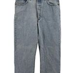 Levi's  Ribcage Straight Ankle Jeans Light Wash High Rise Denim Blue 30x27 NWT Photo 1