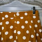 Pretty Little Thing Mustard Polka Dot Frill Detail Skort Short size 2 Photo 6