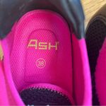 Ash AS-Lacey women’s Sneakers Platform Sz 38 Knit Sports Casual Black Pink Photo 6