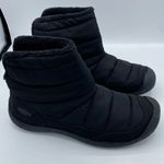 Keen Women's Howser Fold Down Size 8 black winter outdoor hiking snow walking Photo 0