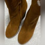 Saks 5th Avenue Saks Fifth Avenue Brown Suede Heeled Boots with Cozy Lining Photo 6