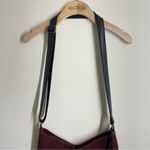 Pistil Wool Blend Shoulder Bag Crossbody Purse Burgundy Red Photo 1