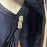 Free People  Moon Rising Long Sleeve Top in Blue Size X-Small Photo 5