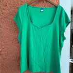 Old Navy Sweetheart Rib-Knit T-Shirt Reach for Clover Size XXL Photo 0