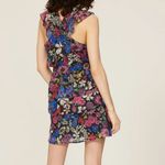 Slate + Willow Dress Size S M Cross Strap Floral Deep Vneck Tiered Skirt Photo 2