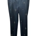 Free People  Embellished Vegan Skinny Pant in Black Size 28 Photo 3