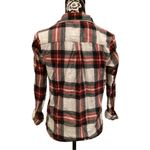 Stars Above Plaid Button Up Pajama Shirt Casual Flannel School Everyday Photo 1