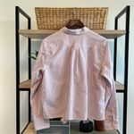 Eddie Bauer NWT  Etesian Tie Front Button Up Collar Shirt, L Photo 5