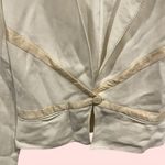 Valentino Garavani Gorgeous y2k Valentino Spa cropped silk trim blazer size 4 made in Itlaly Photo 2