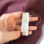 Spanx  The‎ Perfect Funnel Top Short Sleeve Blouse Maroon Size S Photo 5