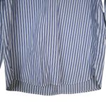 J.Crew Womens 4 Blue White Striped Pullover V Neck Blouse Photo 4