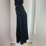 Reformation  Orchid Maxi Dress Black Galactic Plunging V Neck
Wrap Size 2 Photo 10