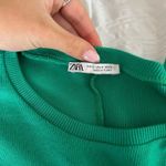 ZARA  Green Mini Dress Photo 2