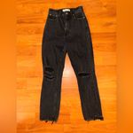 Abercrombie & Fitch  Dark Gray Straight Jeans Photo 5