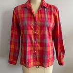 Levi's Vintage Plaid Button Down Shirt- 1970’s- Size 16 Photo 0