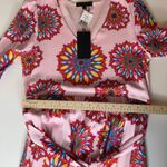Gibson NWT Gibsonlook x Hi Sugarplum Blissful Blouson Dress Pink Floral Medallion Sz S Photo 10